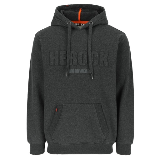 HALI SWEATER MET KAP donker heather grijs