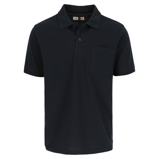 LEO POLO KORTE MOUWEN marineblauw