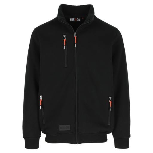 OTAR SWEATER MET KRAAG zwart