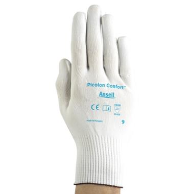 Ansell Picolon Confort handschoen wit/blauw
