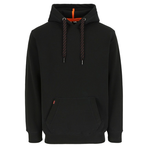 HESUS SWEATER MET KAP zwart