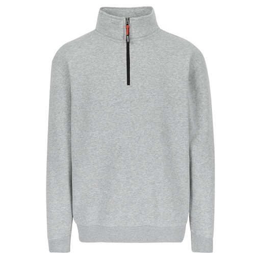 VIGOR SWEATER licht heather grijs