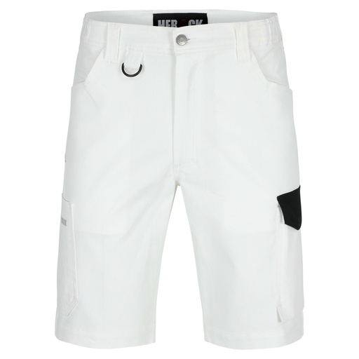 BARGO BERMUDA wit/zwart