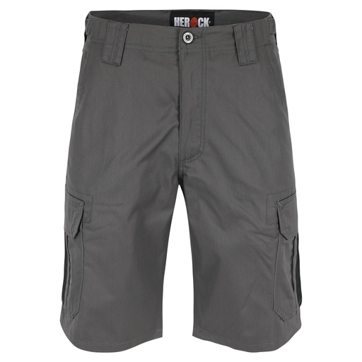 TYRUS BERMUDA grijs/zwart