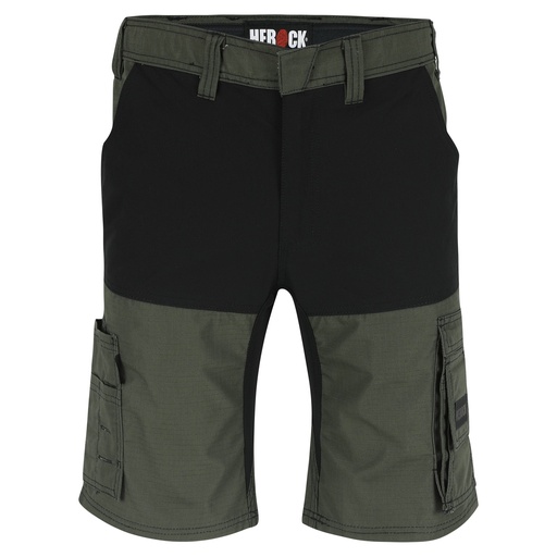 HESPAR BERMUDA donker kaki/zwart
