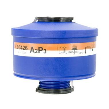 Spasciani 202 combinatiefilter A2-P3 R blauw