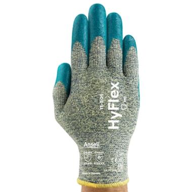 Ansell HyFlex 11-501 handschoen blauw/grijs