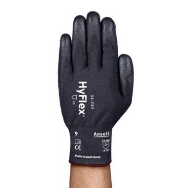Ansell Hyflex 11-757 handschoen zwart