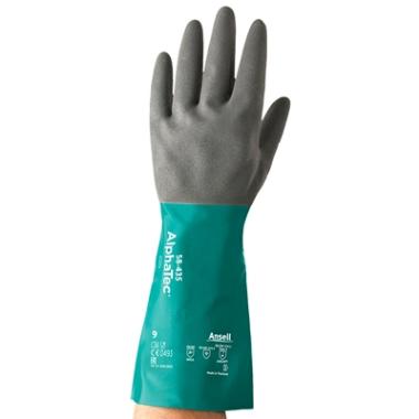 Ansell AlphaTec 58-435 handschoen blauw/antraciet