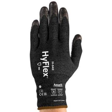 Ansell HyFlex 11-542 handschoen zwart