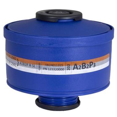 Spasciani 202 combinatiefilter A2B2-P3 R blauw