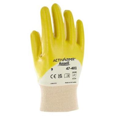 Ansell ActivArmr 47-401 handschoen geel
