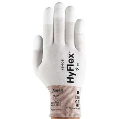 Ansell HyFlex 48-105 handschoen wit