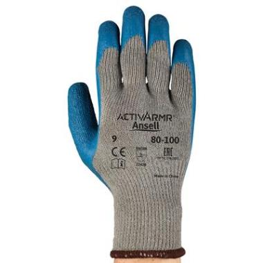 Ansell PowerFlex 80-100 handschoen blauw/grijs