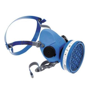 Spasciani ST85 halfgelaatsmasker blauw