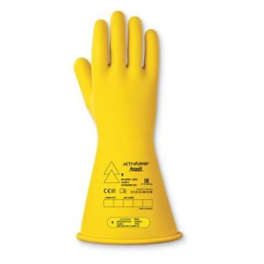 Ansell ActivArmr RIG214 handschoen geel