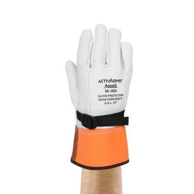 Ansell ActivArmr 96-003 handschoen wit/oranje