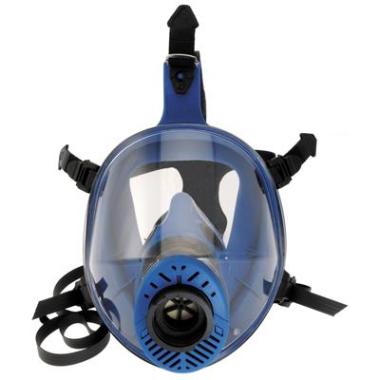 Spasciani TR 2002 CL2 blauw TPE volgelaatsmasker blauw