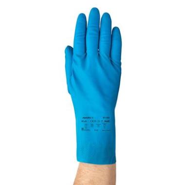 Ansell AlphaTec 87-195 handschoen blauw