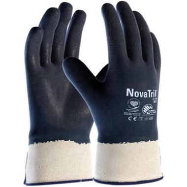 ATG Novatril 24-196 Full DIP handschoen blauw/wit