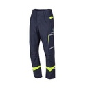 Sioen 075V Barcus broek fluo geel/marineblauw