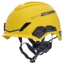 MSA V-Gard H1 Bivent veiligheidshelm geel