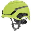 MSA V-Gard H1 Novent veiligheidshelm fluo geel