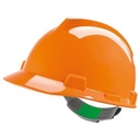 MSA V-Gard veiligheidshelm met Push-Key binnenwerk oranje