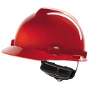 MSA V-Gard veiligheidshelm met Fas-Trac III binnenwerk rood