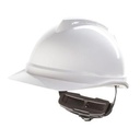 MSA V-Gard 500 ongeventileerde veiligheidshelm met Fas-Trac III binnenwerk wit