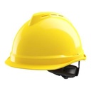 MSA V-Gard 520 veiligheidshelm met Fas-Trac III binnenwerk geel