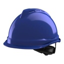 MSA V-Gard 520 veiligheidshelm met Fas-Trac III binnenwerk blauw
