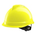 MSA V-Gard 520 veiligheidshelm met Fas-Trac III binnenwerk fluo geel