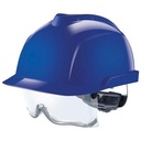 MSA V-Gard 930 ongeventileerde veiligheidshelm blauw