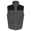 DONAR BODYWARMER grijs/zwart
