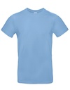 B&C T-shirt model E190 sky blue