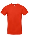 B&C T-shirt model E190 fire red