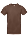 B&C T-shirt model E190 chocolate