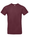 B&C T-shirt model E190 burgundy