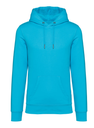 Hoodie met capuchon Type NS401 light turquoise