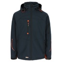 POSEIDON SOFTSHELL JAS marineblauw