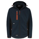 TRYSTAN SOFTSHELL JAS marineblauw/zwart