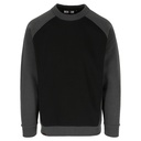 BORIS SWEATER wit/zwart