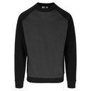 BORIS SWEATER zwart/antraciet