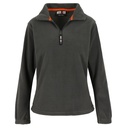 AURORA FLEECE SWEATER DAMES grijs