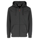 TOBIN SWEATER MET KAP antraciet