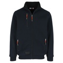 OTAR SWEATER MET KRAAG marineblauw