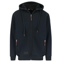 OTIS SWEATER MET KAP marineblauw