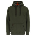HESUS SWEATER MET KAP donker kaki
