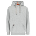 HESUS SWEATER MET KAP licht heather grijs